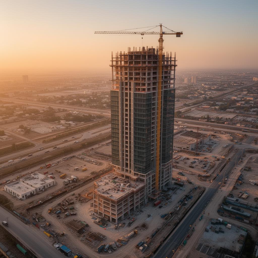 Gala & Co luxury construction and contracting project in progress